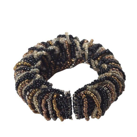 Vintage Boho Seed Bead Wrap Bracelet - Picture 3 of 3
